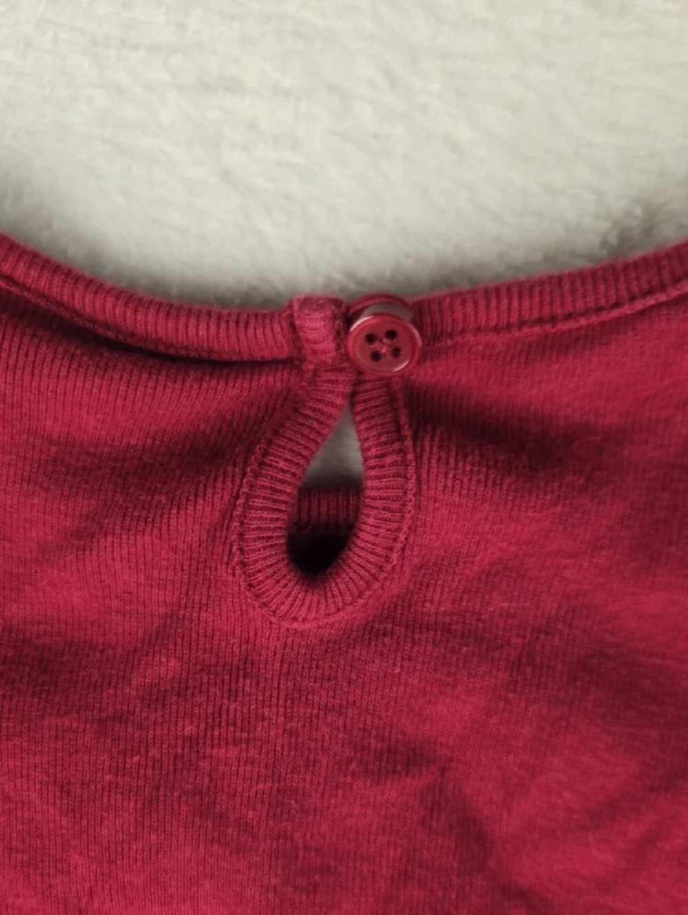 Gymboree Candy Cane Top and Pants Striped Outfit Size 18-24 Burgundy